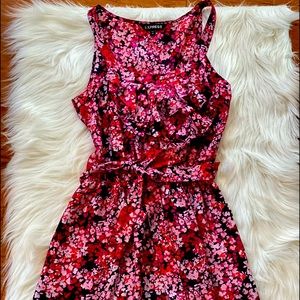 Express Floral Dress Size XS